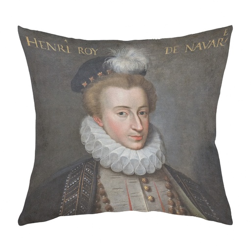 "Henri III" 40cm x 40cm Faux Leather Cushion Cover