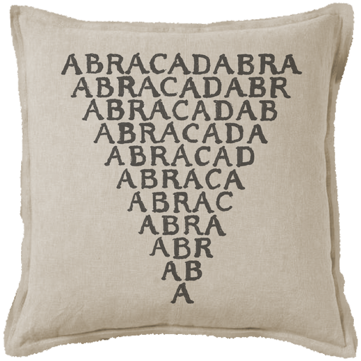 "Abracadabra" Canvas Cushion