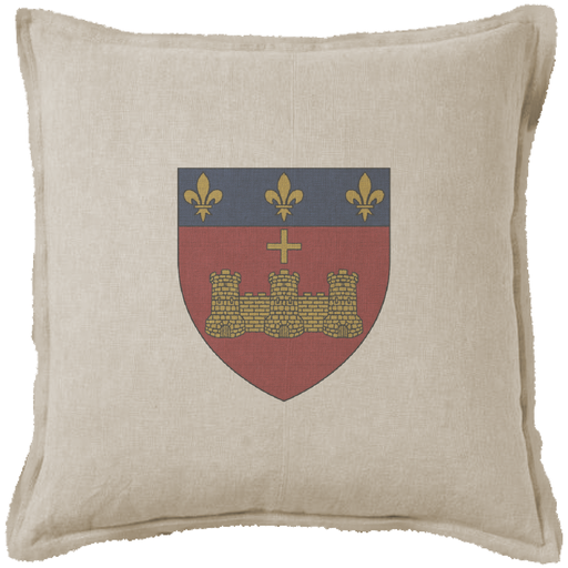 "Caylus Blason" Canvas Cushion