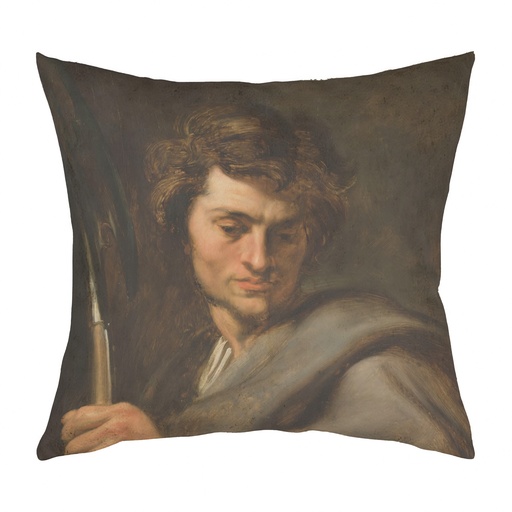 "Matthew the Apostle" 40cm x 40cm Faux Leather Cushion Cover
