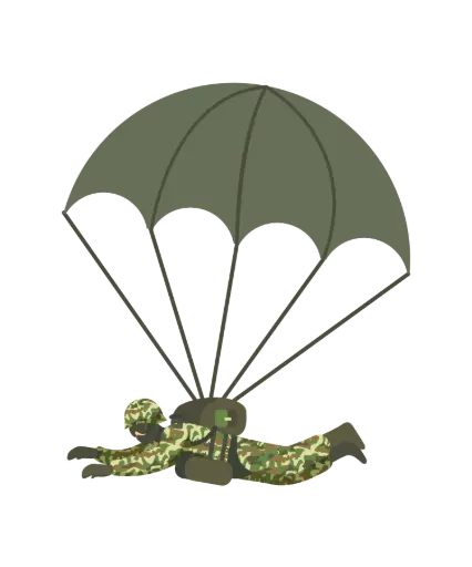 "Apero-Chute" Vapor SpunSoft Tech Tee