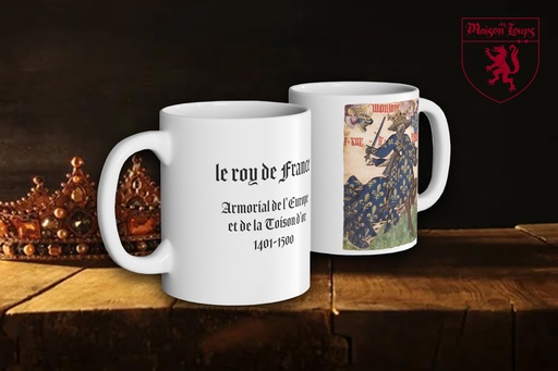 "Grand Armorial of the Golden Fleece - King of France" Mug