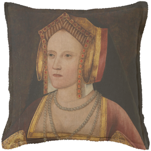 "Catherine of Aragon" Canvas Cushion