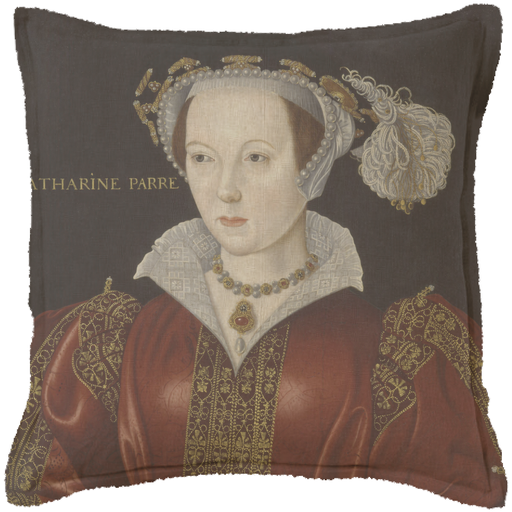 "Catherine Parr" Canvas Cushion