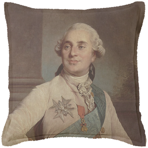 "Louis XVI (young)" Canvas Cushion