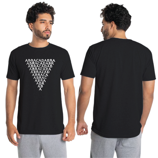 "Abracadabra" T-Shirt Black