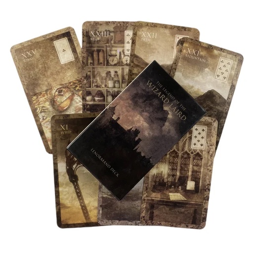 The Legend of the Wizard Laird Oracle Cards